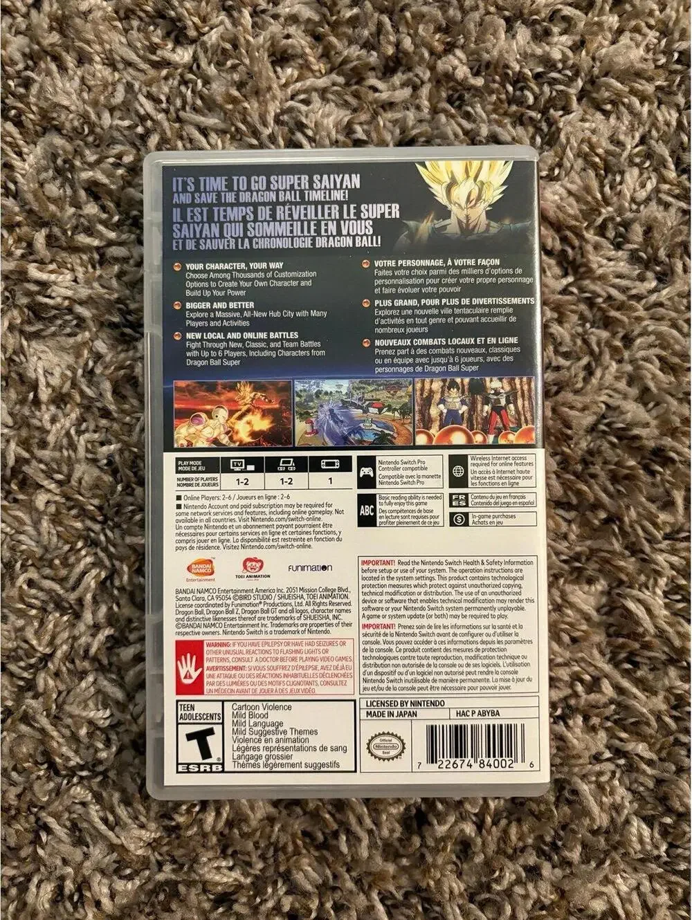 Dragonball Xenoverse 2 for Nintendo Switch